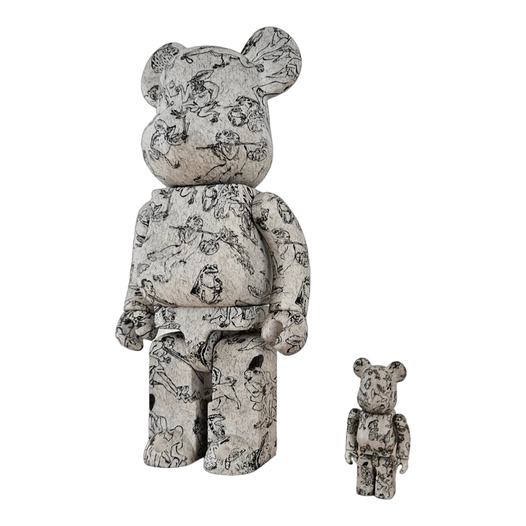 Bearbrick Caricatures of Birds and Beasts 100%+400% schräg