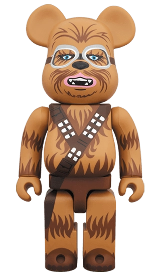 Bearbrick Chewbacca Han Solo Version 400% Herstellerbild 1