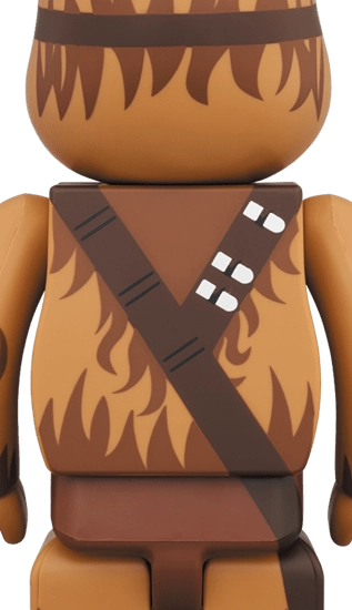 Bearbrick Chewbacca Han Solo Version 400% Herstellerbild 2