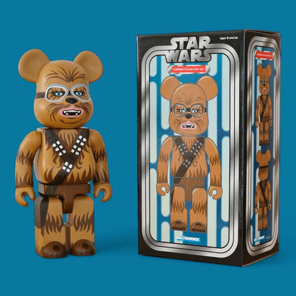 Bearbrick Chewbacca Han Solo Version 400% mit Verpackung