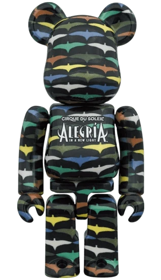 Bearbrick Cirque du Soleil 'Alegria - In a New Light' 100%+400% Herstellerbild 2