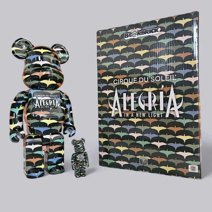 Bearbrick Cirque du Soleil 'Alegria - In a New Light' 100%+400% mit Verpackung