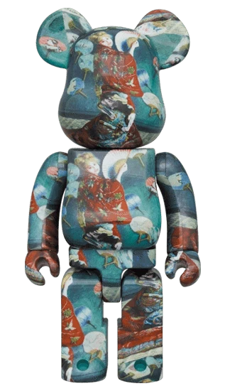 Bearbrick Claude Monet La Japonaise Herstellerbild 3