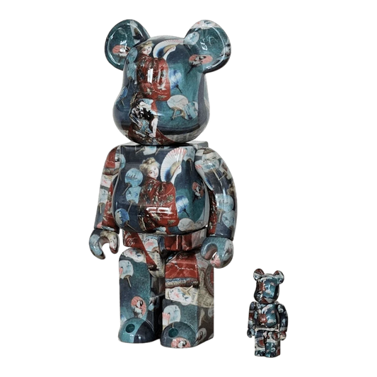 Bearbrick Claude Monet La Japonaise schräg