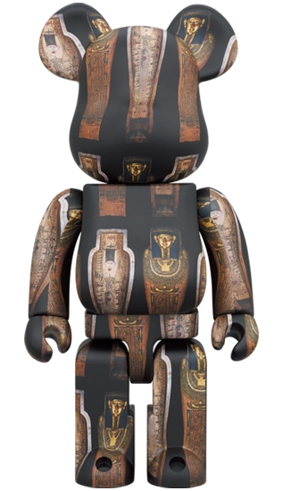 Bearbrick Coffin of Hornedjitef 100%+400% Herstellerbild 3