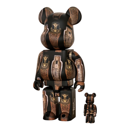 Bearbrick Coffin of Hornedjitef 100%+400% schräg