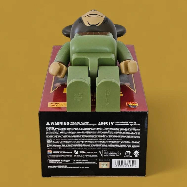 Bearbrick Cornelius [Planet of the Apes] 400% Echtheitsmerkmale