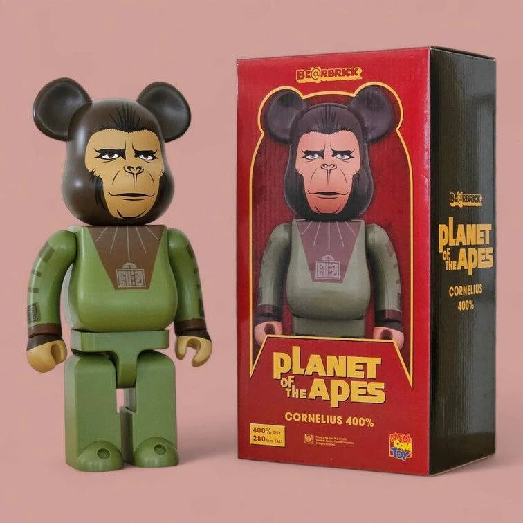 Bearbrick Cornelius [Planet of the Apes] 400% mit Verpackung