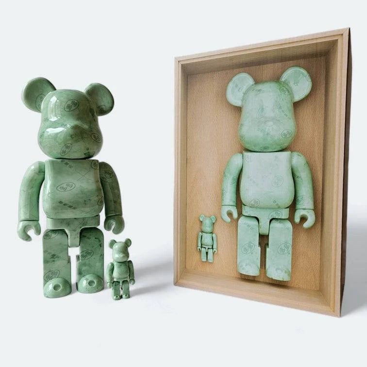 Bearbrick Dada 100%+400% mit Verpackung