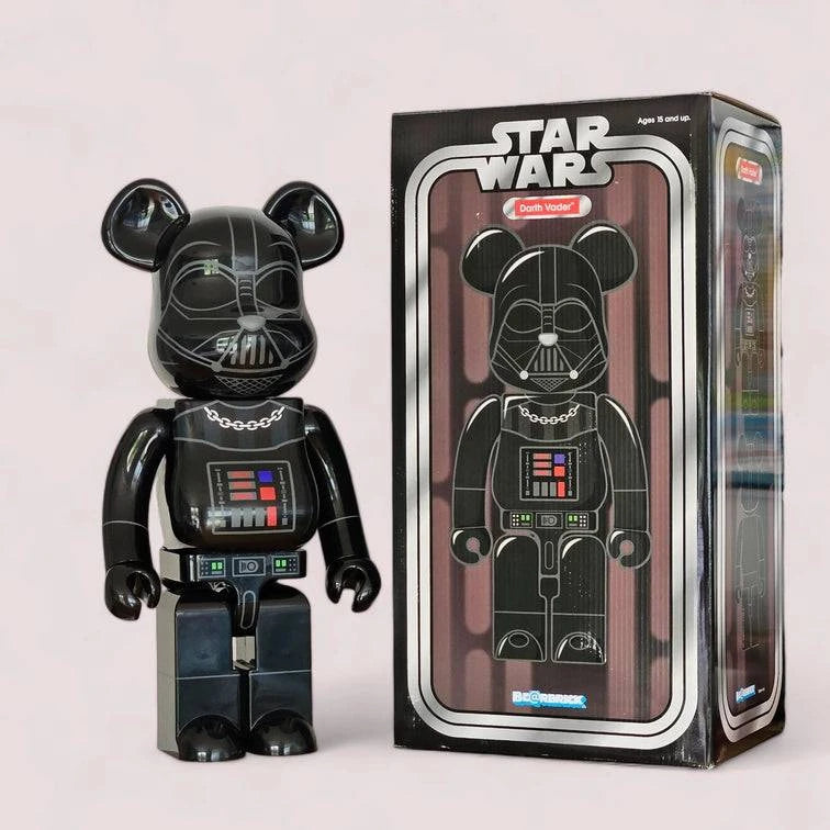 Bearbrick Darth Vader 1000% mit Verpackung