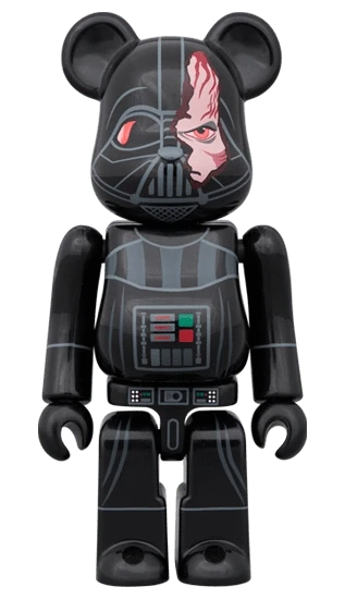 Bearbrick Darth Vader Damage Version (Obi-Wan Kenobi Version) 100%+400% Herstellerbild 2