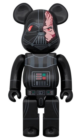 Bearbrick Darth Vader Damage Version (Obi-Wan Kenobi Version) 100%+400% Herstellerbild 3