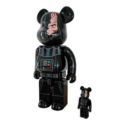 Bearbrick Darth Vader Damage Version (Obi-Wan Kenobi Version) 100%+400% schräg