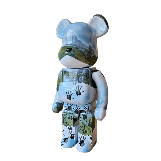 Bearbrick Death Stranding 1000% schräg