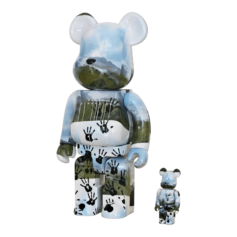 Bearbrick Death Stranding 100%+400% schräg