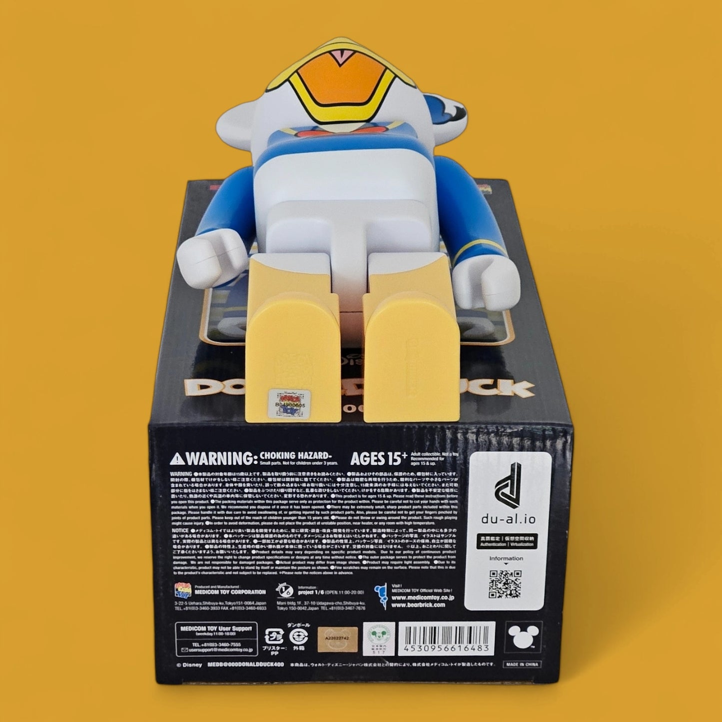 Bearbrick Donald Duck Echtheitsmerkmale