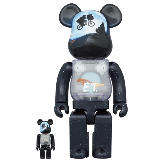 Bearbrick E.T. Light Up Version 100%+400% Herstellerbild 1