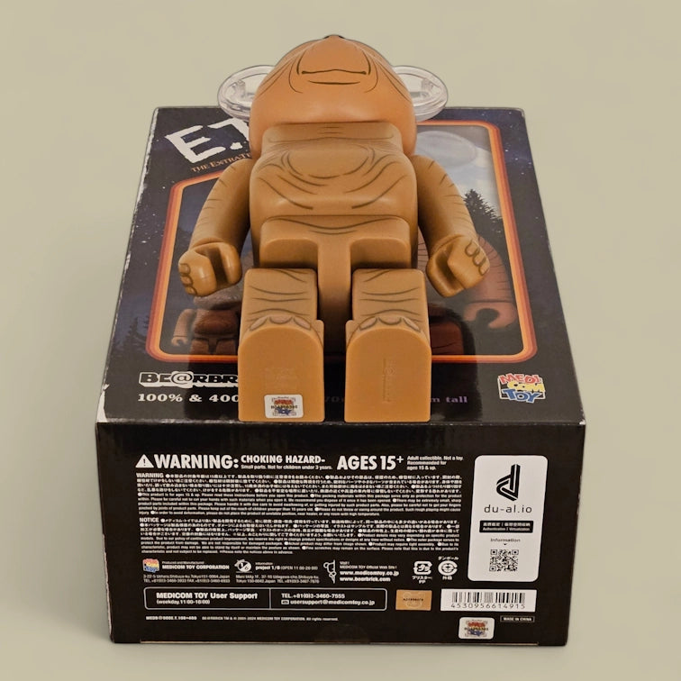 Bearbrick E.T. The Extra-Terrestrial Echtheitsmerkmale