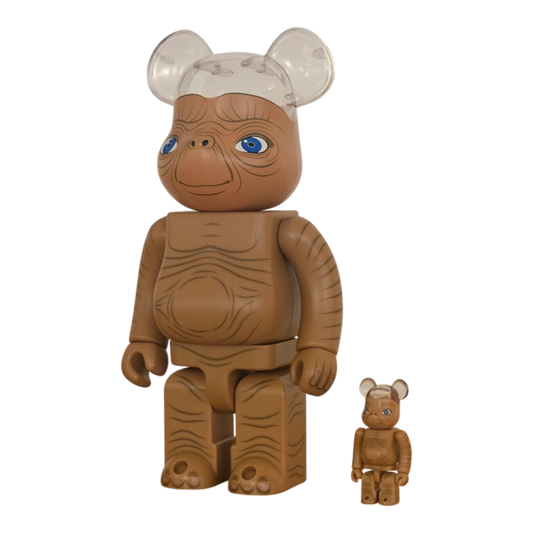 Bearbrick E.T. The Extra-Terrestrial schräg