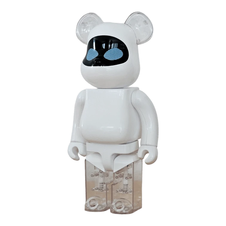 Bearbrick EVE [WALL-E] 400% schräg