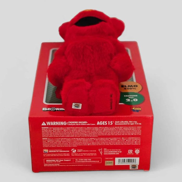 Bearbrick Elmo Costume Version 2.0 [Sesame Street] 400% Echtheitsmerkmale