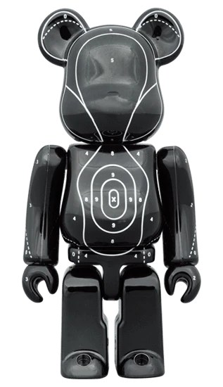 Bearbrick Emotionally Unavailable × Neighborhood 100%+400% Herstellerbild 2