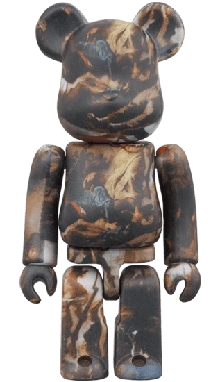 Bearbrick Eugène Delacroix Liberty Leading The People 100%+400% Herstellerbild 2