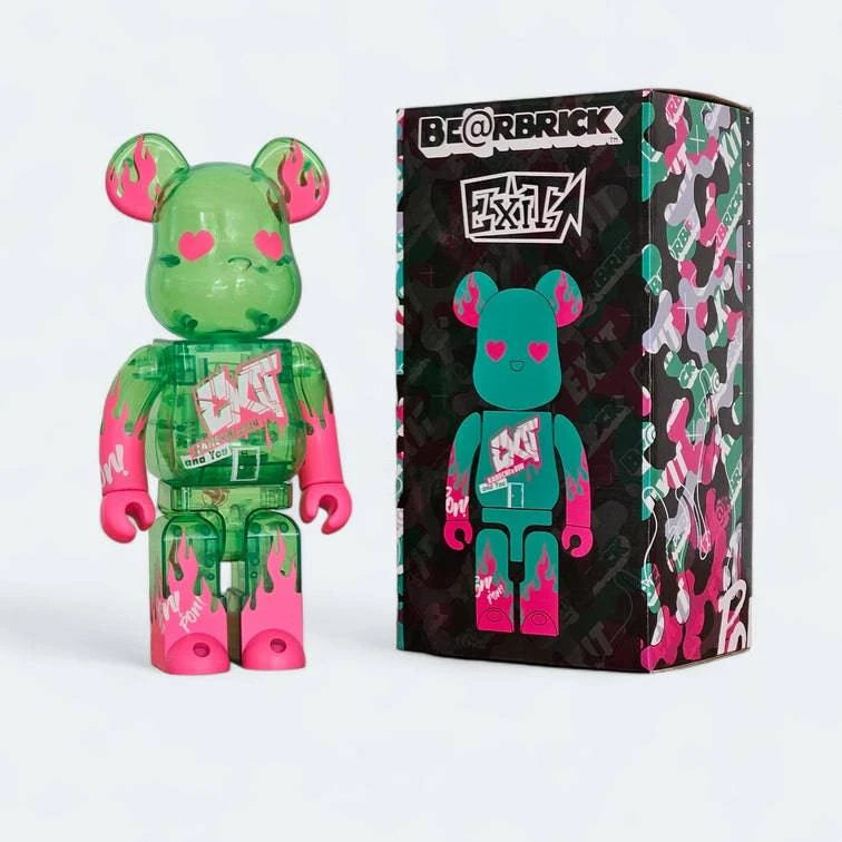 Bearbrick Exit 400% mit Verpackung