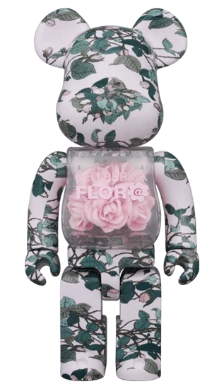 Bearbrick Flora Pink Rose Herstellerbild 1