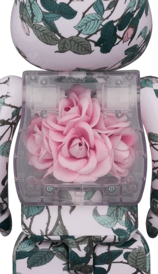 Bearbrick Flora Pink Rose Herstellerbild 2