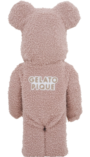 Bearbrick Gelato Pique Beige 1000% Herstellerbild 2