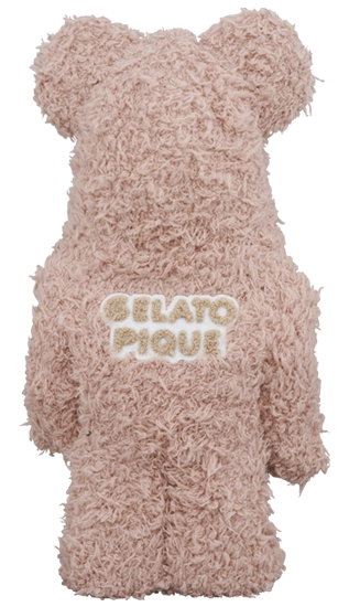 Bearbrick Gelato Pique Beige 400% Herstellerbild 2