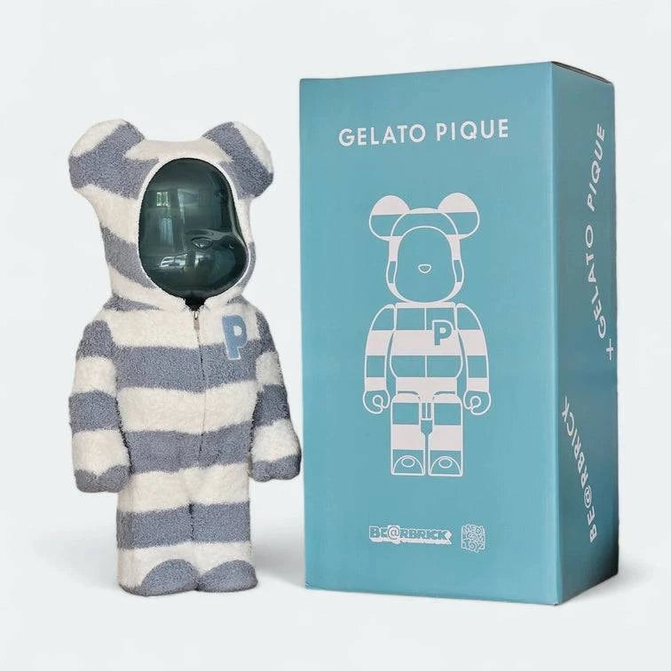 Bearbrick Gelato Pique Mint 1000% mit Verpackung