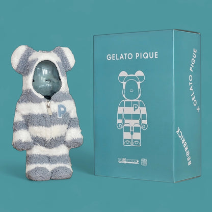 Bearbrick Gelato Pique Mint 400% mit Verpackung