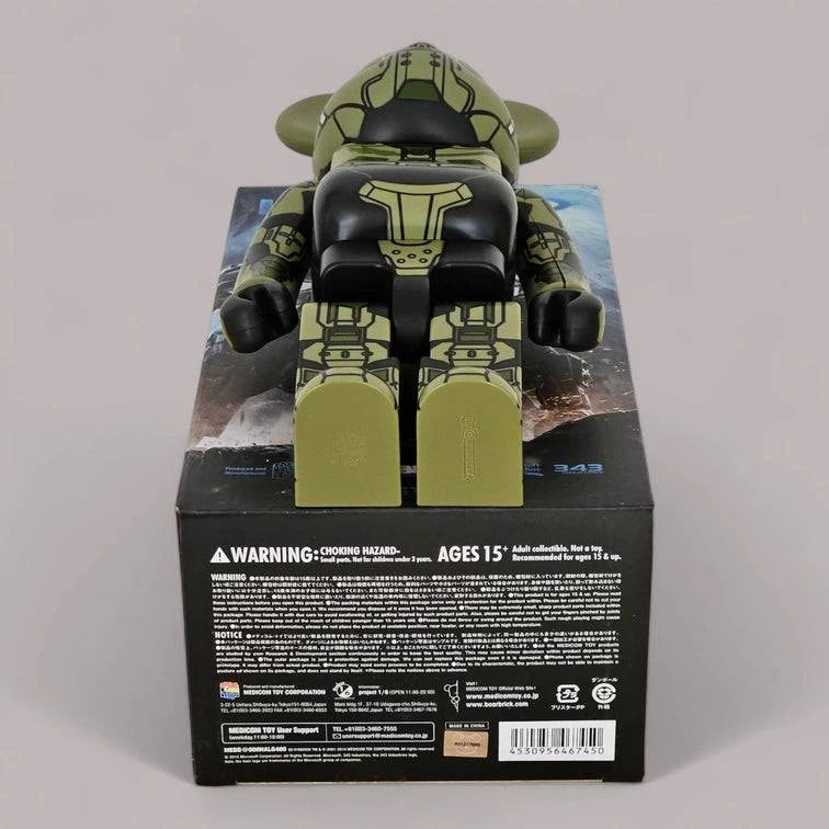 Bearbrick HALO Master Chief 400% Echtheitsmerkmale