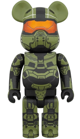 Bearbrick HALO Master Chief 400% Herstellerbild