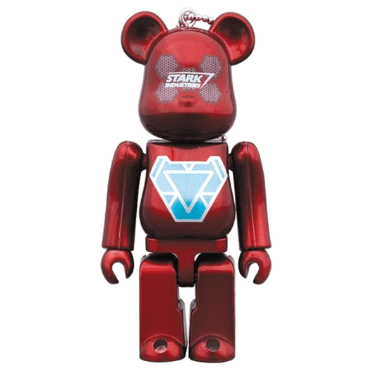 Bearbrick Happy Kuji 'Avengers Endgame' (2019) - 10 Iron Man 100% Herstellerbild