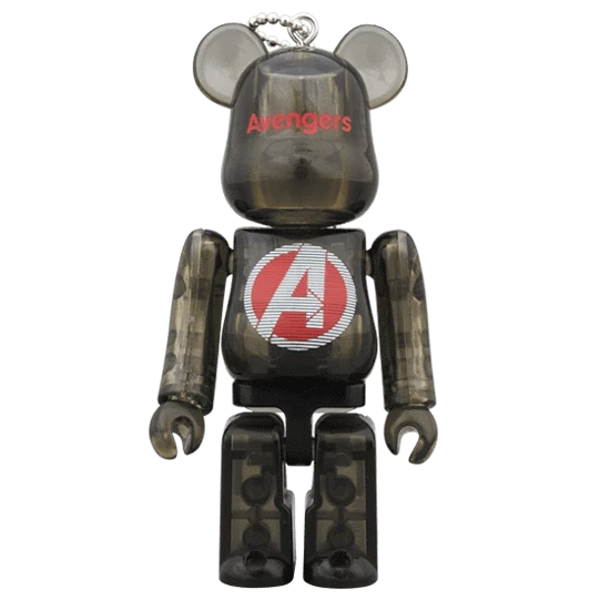 Bearbrick Happy Kuji 'Avengers Endgame' (2019) - 15 Avengers Type-A 100% Herstellerbild
