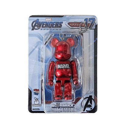 Bearbrick Happy Kuji 'Avengers Endgame' (2019) - 17 MARVEL 100% in der Verpackung