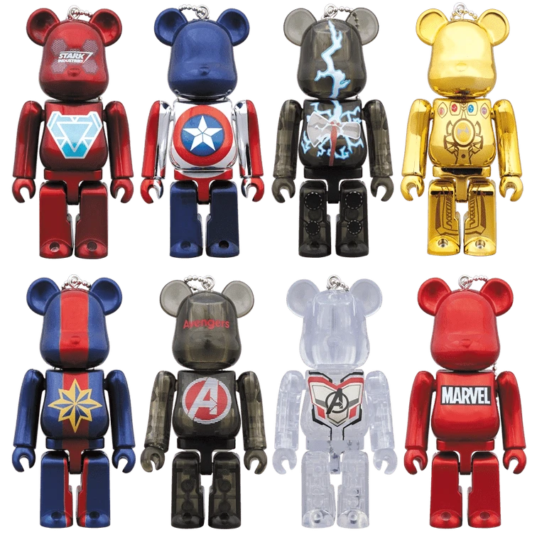 Bearbrick Happy Kuji 'Avengers Endgame' (2019) - Modellübersicht 100%