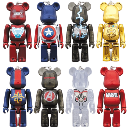 Bearbrick Happy Kuji 'Avengers Endgame' (2019) - Modellübersicht 100%