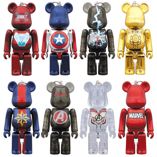 Bearbrick Happy Kuji 'Avengers Endgame' (2019) - Modellübersicht 100%