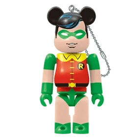 Bearbrick Happy Kuji 'DC' (2020) - 11 Robin 100% Herstellerbild