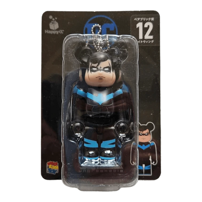 Bearbrick Happy Kuji 'DC' (2020) - 12 Nightwing 100% in der Verpackung