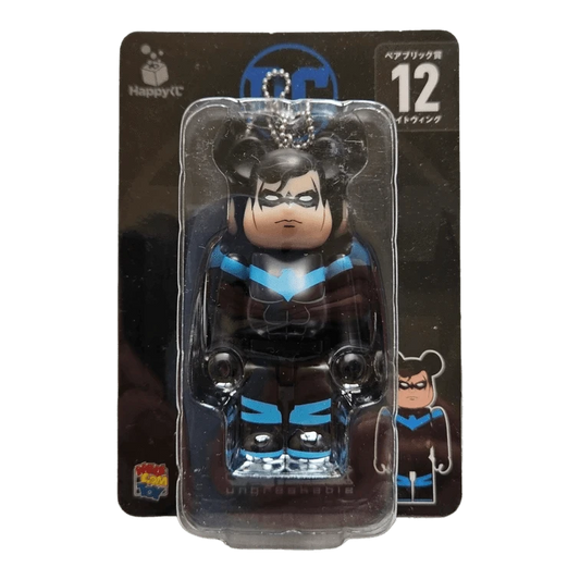 Bearbrick Happy Kuji 'DC' (2020) - 12 Nightwing 100% in der Verpackung