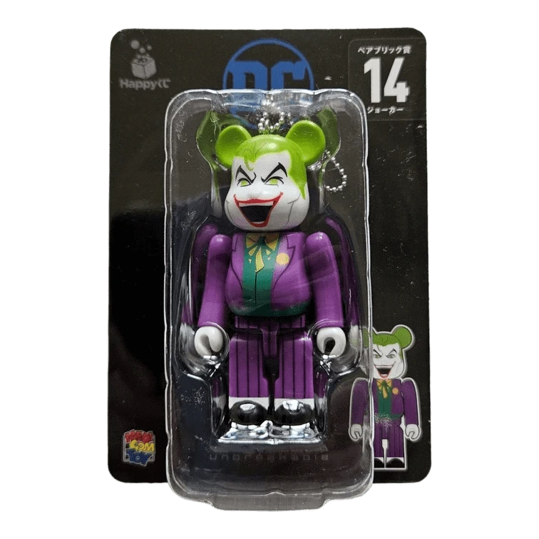 Bearbrick Happy Kuji 'DC' (2020) - 14 Joker 100% in der Verpackung