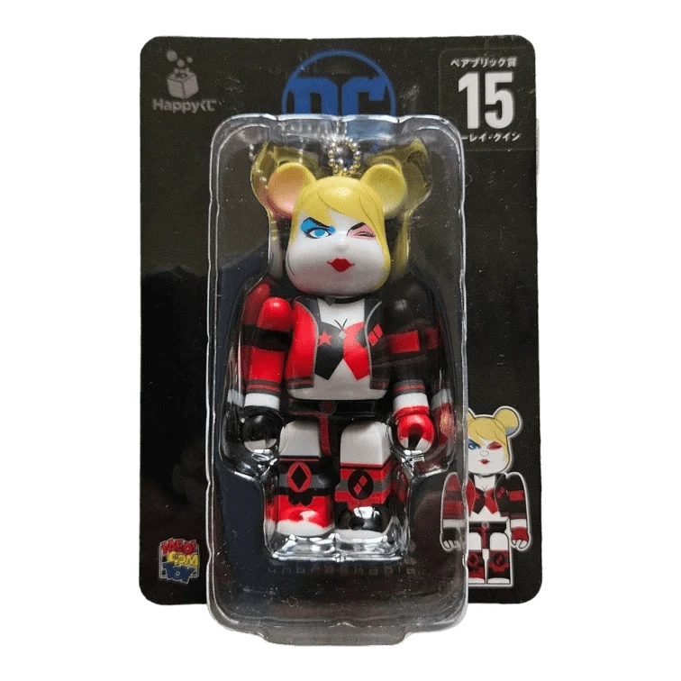 Bearbrick Happy Kuji 'DC' (2020) - 15 Harley Quinn 100% in der Verpackung