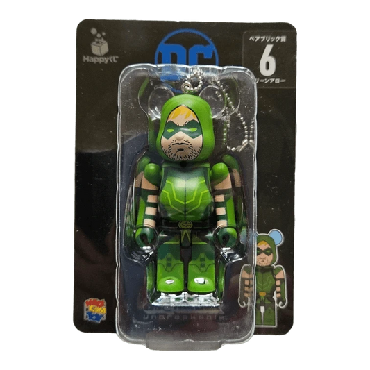 Bearbrick Happy Kuji 'DC' (2020) - 6 Green Arrow 100% in der Verpackung