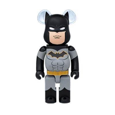 Bearbrick Happy Kuji 'DC' (2020) - L@ST Batman 400% Herstellerbild