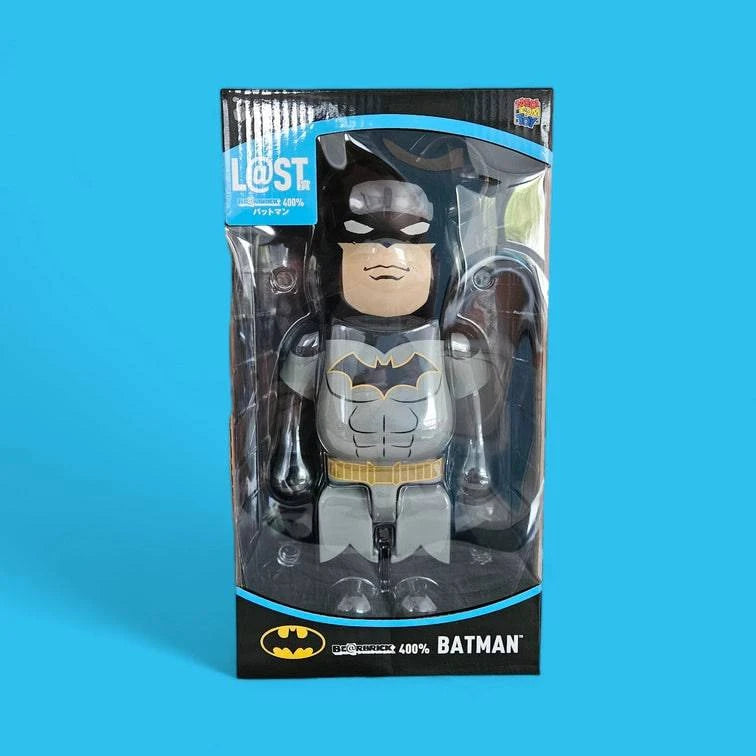 Bearbrick Happy Kuji 'DC' (2020) - L@ST Batman 400% in der Verpackung